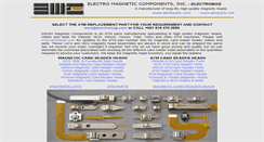 Desktop Screenshot of electromag.com